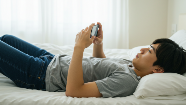 スマホ肘かも？寝る前のスマホで肘が痛くなる！！症状・原因・対策をわかりやすく解説
