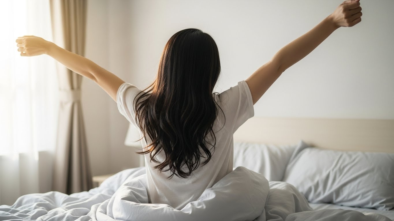 朝、疲れが抜けないのは脳のサイン?“脳疲労”をリセットするツボとセルフケア